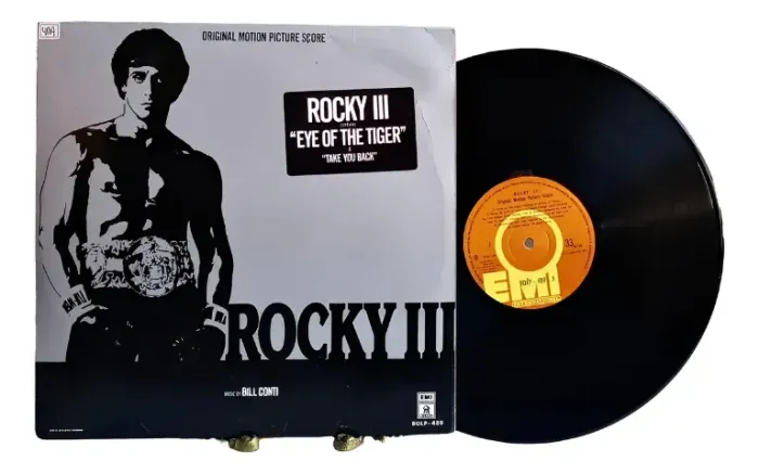 Lp Vinil - Filme Rocky 3 - Importado - 1982 Trilha Rocky III