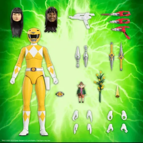 Power Rangers amarela Super 7