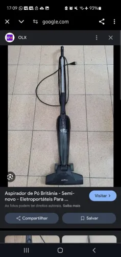 Aspirador de Pó Britânia 