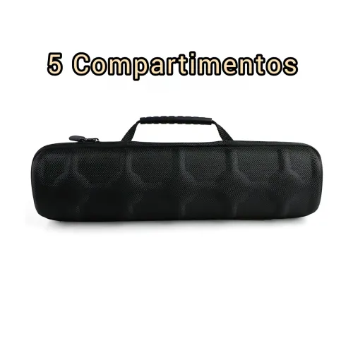 Estojo para Relógios de Luxo - 5 Compartimentos