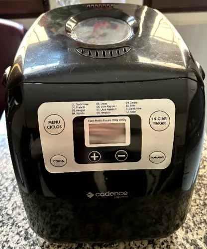 Panificadora La Panina Preta 220V PAD540 Cadence