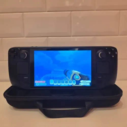 Steam Deck LCD - 16Gb Ram - SSD - Capa Protetora e Case