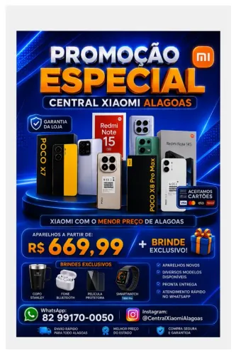 Xiaomi Poco X8 Pro Max 5G e Diversos Modelos Disponíveis em ofertas