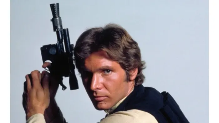 han solo blaster DL44 star wars escala 1:1