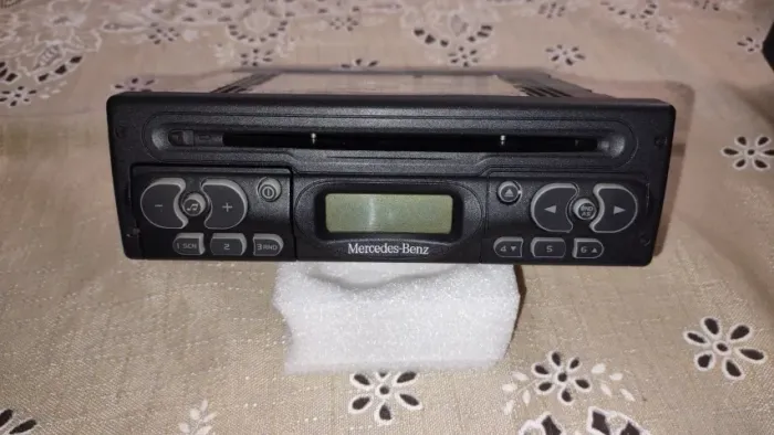 Som automotivo auto-rádio CD-Player para carro original Mercedes-Benz Classe A e C