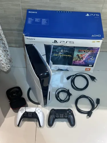 Ps5 slim mídia física