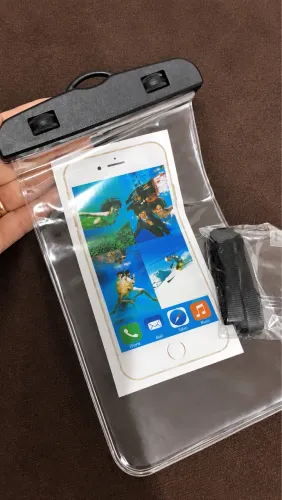 Capinha impermeável para celular