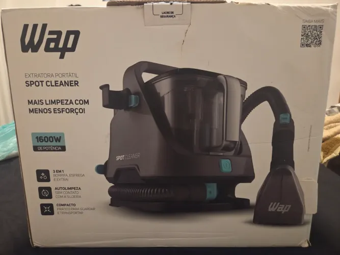 Extratora Portátil WAP Spot Cleaner 1600W - Usada Apenas 2 Vezes | Na Caixa