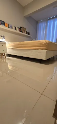 Box para cama Queen - marca Ortobom.
