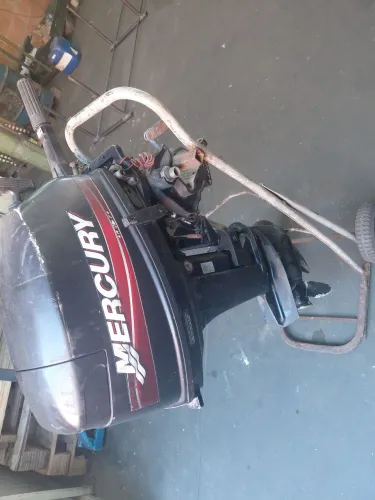 Motor de barco Super Mercury 15 Hp popa