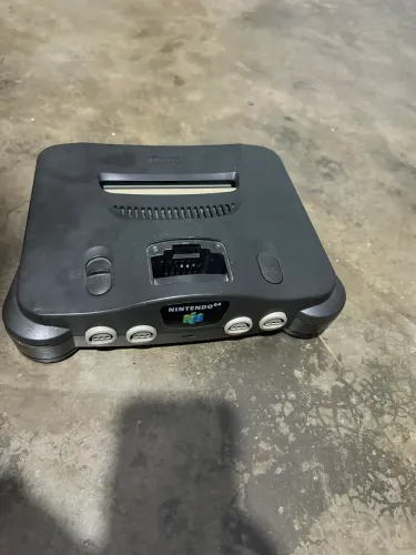 Console nintendo 64 com defeito 