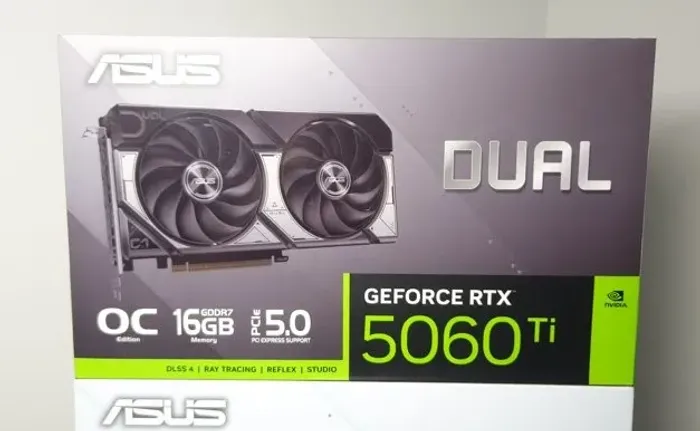 RTX 5060 Ti 16GB ASUS Dual OC