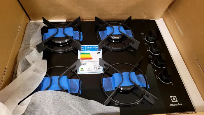 Fogão Cooktop Electrolux 4 Bocas<br>