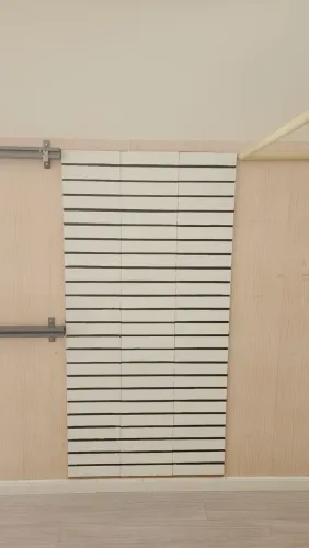 Kit com 4 Painéis Canaletados Brancos para Loja - Diversos Tamanhos