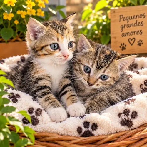 Adoção responsável de pet gatinhos