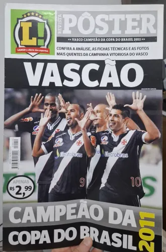 Pôster do Vasco/Campeão da Copa do Brasil 2012