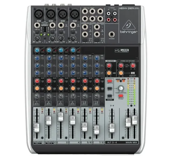 Mesa de som behringer Cenyx Q1204usb 12 canais