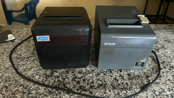 Kit com 2 Impressoras Térmicas - Epson e Knup - Funcionando