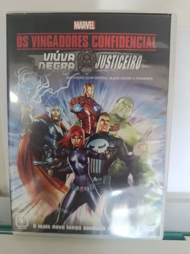 DVD Os Vingadores Confidencial - Viuva Negra & Justiceiro