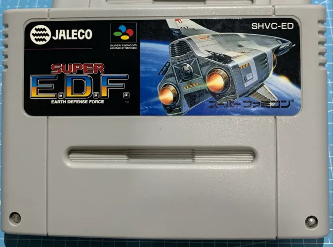 Super E.D.F super Nintendo original
