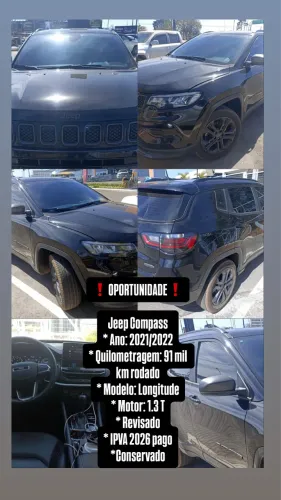 Jeep Compass Long. T270 1.3 TB 4X2 Flex AUT 2022