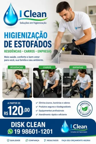 Higienização de Estofados
