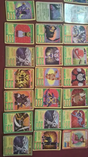 Lote 30 MiniCards Pokémon anos 2000
