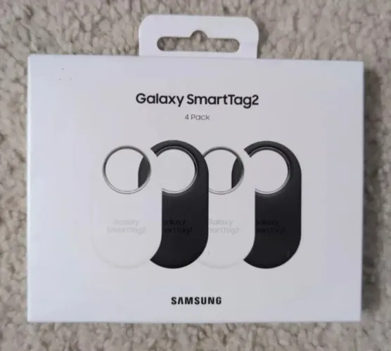 Localizador Bluetooth Samsung Smart Tag2 Pacote com 4 Preto/Branco