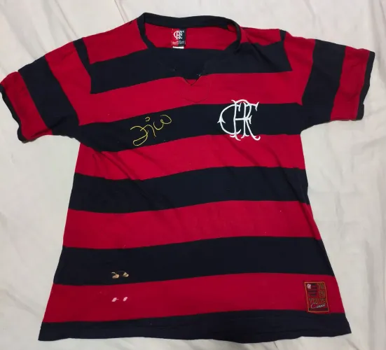 Camisa Flamengo Retrô Zico Mundial 81 - Oficial Licenciada
