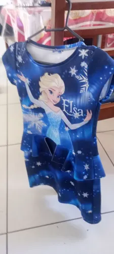 Vestido infantil da Elsa