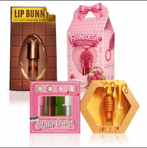 Combo favoritos: Framboesa + Lip Honey + Lip bunny + chillicake
