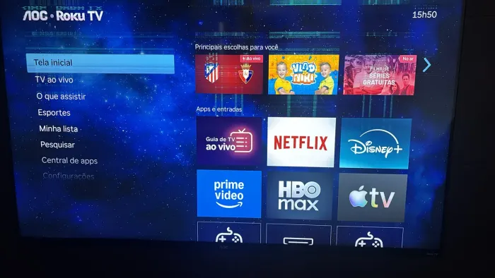 Vendo TV AOC 50 polegadas