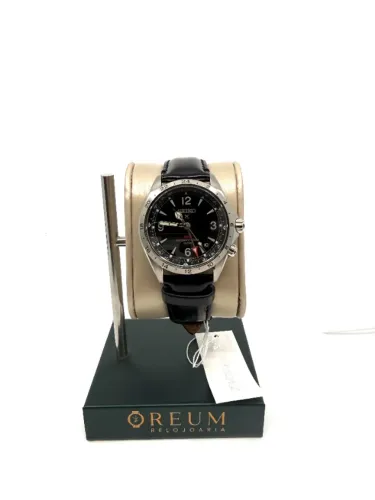 Relógio Seiko Prospex Alpinist GMT Automático Preto - Novo