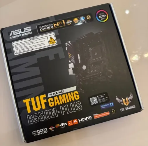 Placa Mãe ASUS TUFGAMING B550 M Plus (leia a descrição)