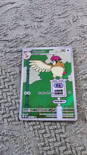 Carta Pokémon pidgeotto 208/197