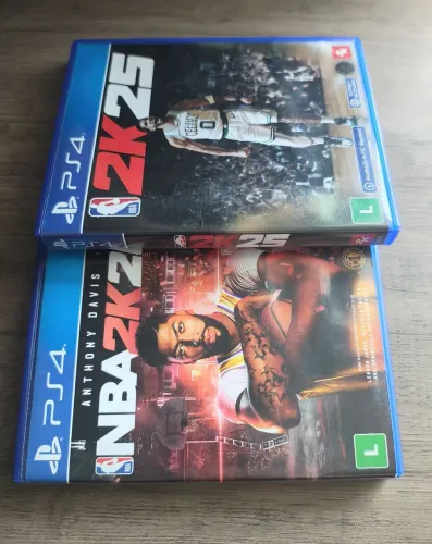 Compre o NBA 2K25 e ganhe o NBA 2K20 de brinde - PS4 (mídia física)