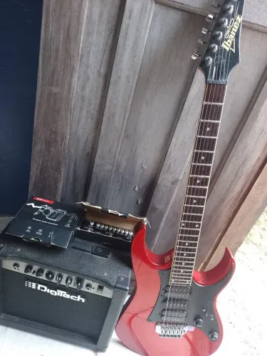 Guitarra+cubo+pedal+interptor