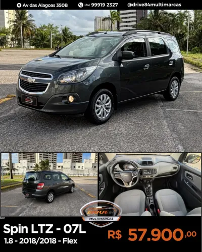 Chevrolet Spin LTZ 1.8 8V Econo.flex 5P Mec. 2018