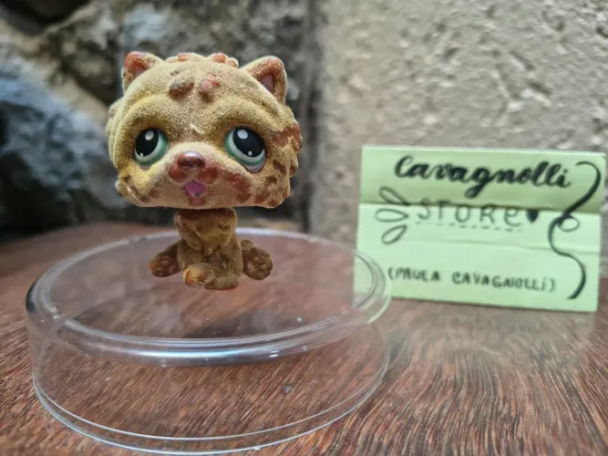 Cachorro Chow Chow Littlest Pet Shop #332 COM AVARIA