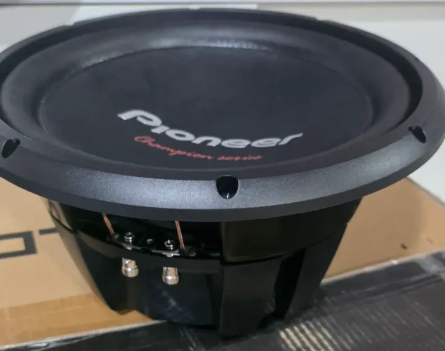 SUBWOOFER PIONEER TS-W312S4 - GRAVE DE RESPEITO PRA QUEM CURTE PRESSÃO! ?