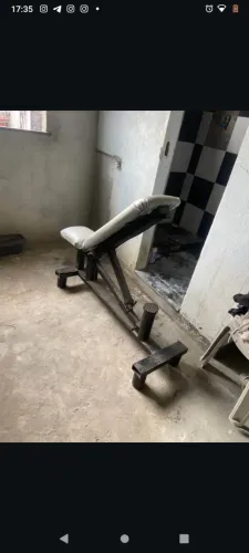 Banco regulável ( reto e inclinado)
