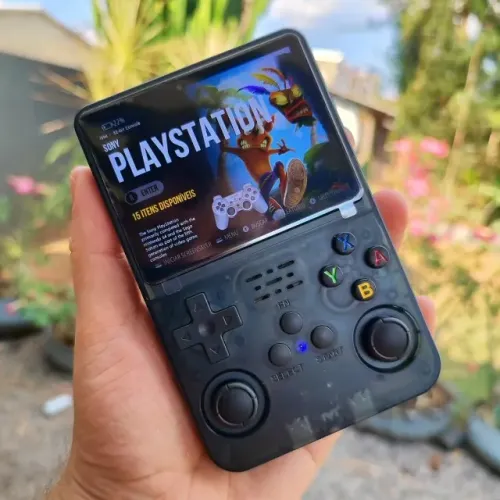 Videogame Portátil R36S Tela IPS 3.5" +15.000 Jogos