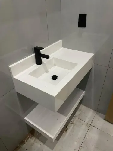 Lavatórios e ninchos em porcelanato a pronta entrega e sobre encomenda