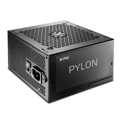 FONTE XPG PYLON, 450W, 80 PLUS BRONZE, PRETO, PYLON450B-BKCBR