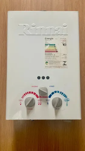 OPORTUNIDADE Aquecedor Rinai Gás Natural 7,5 l