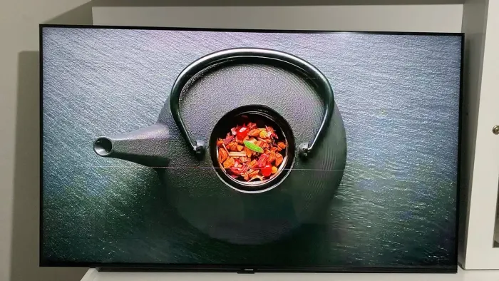 Tv smart Samsung tizen 4 k 55 com Xbox com detalhe imperceptível