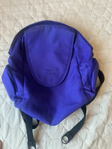 Bolsa de costas roxa azulada Mizuno 