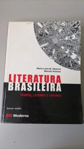 Livros Gramática, Literatura Brasileira e Produção de Texto Editora Moderna 