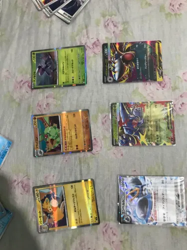 Bulk 90 cartas pokémon japonês original fogo fantasmagórico rico