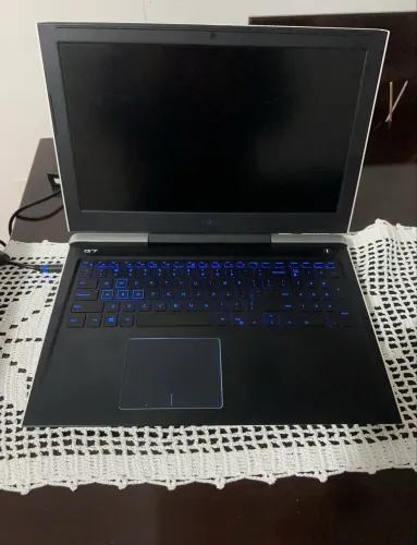 Notebook Dell g7 com 1050ti - ac cartão 12x